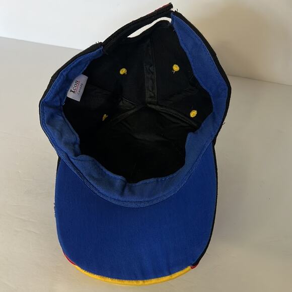 Choppers Men’s Black/Orange Flames Biker’s Basketball Cap With Light‎ Up Chopper - Picture 6 of 11